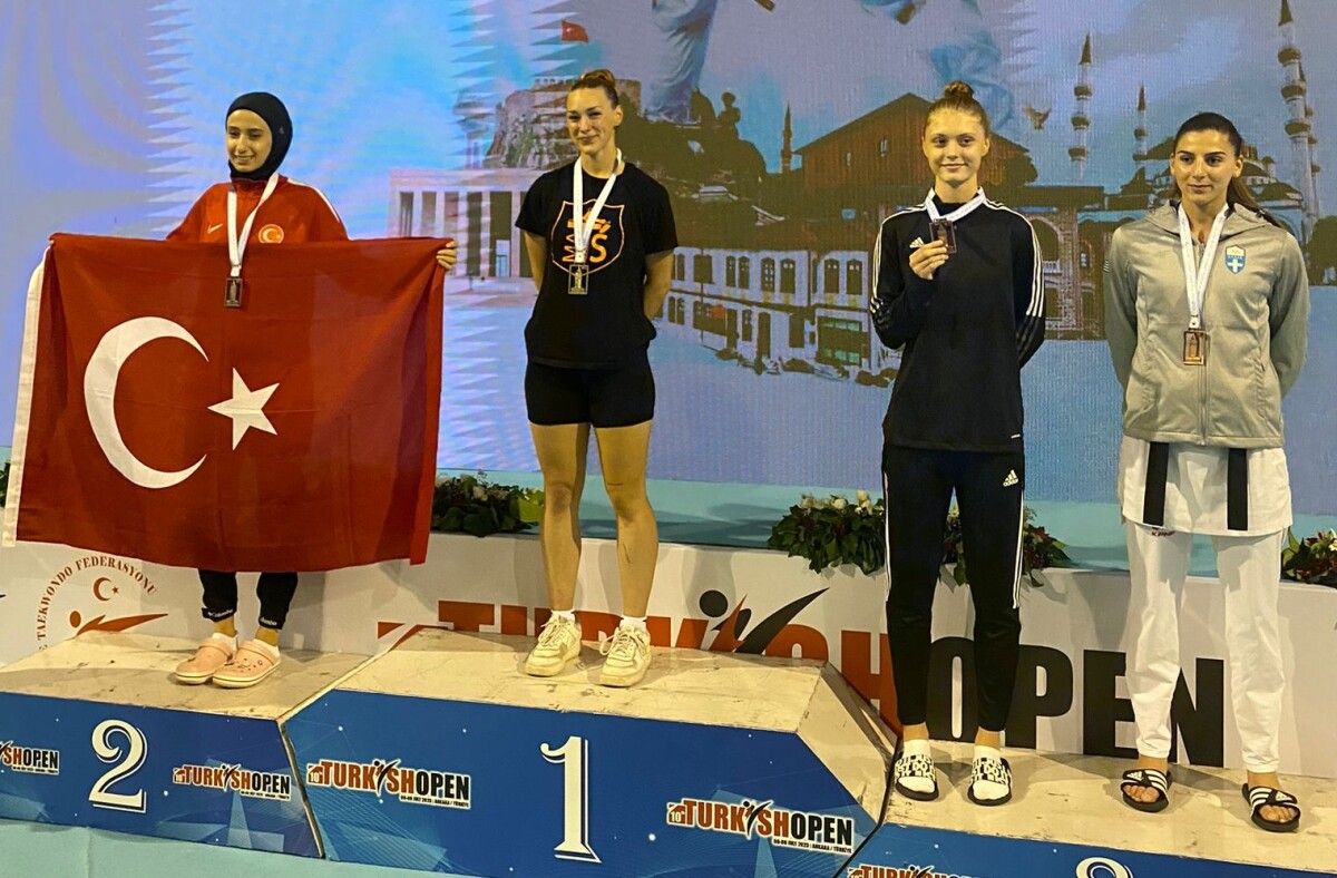 Arlet Ortiz, medalla de ouro no Open de Turquía