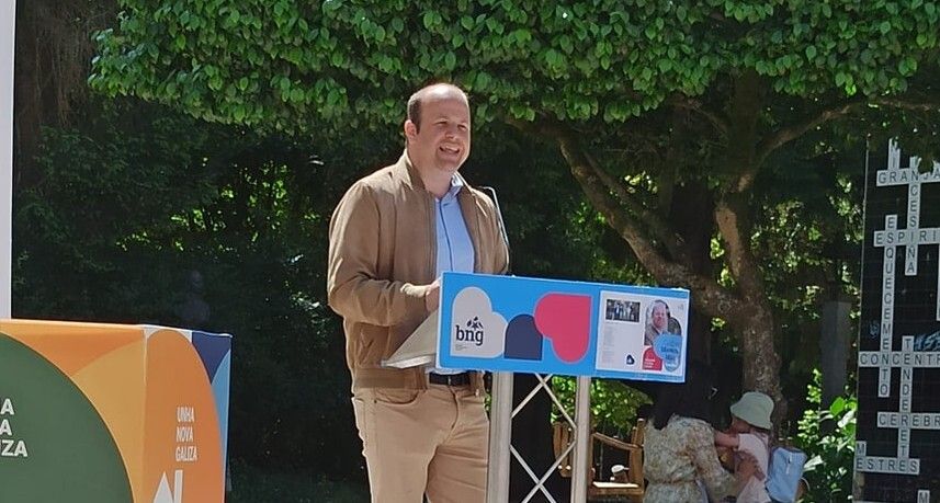 Manuel Fariña, portavoz municipal del BNG de Caldas