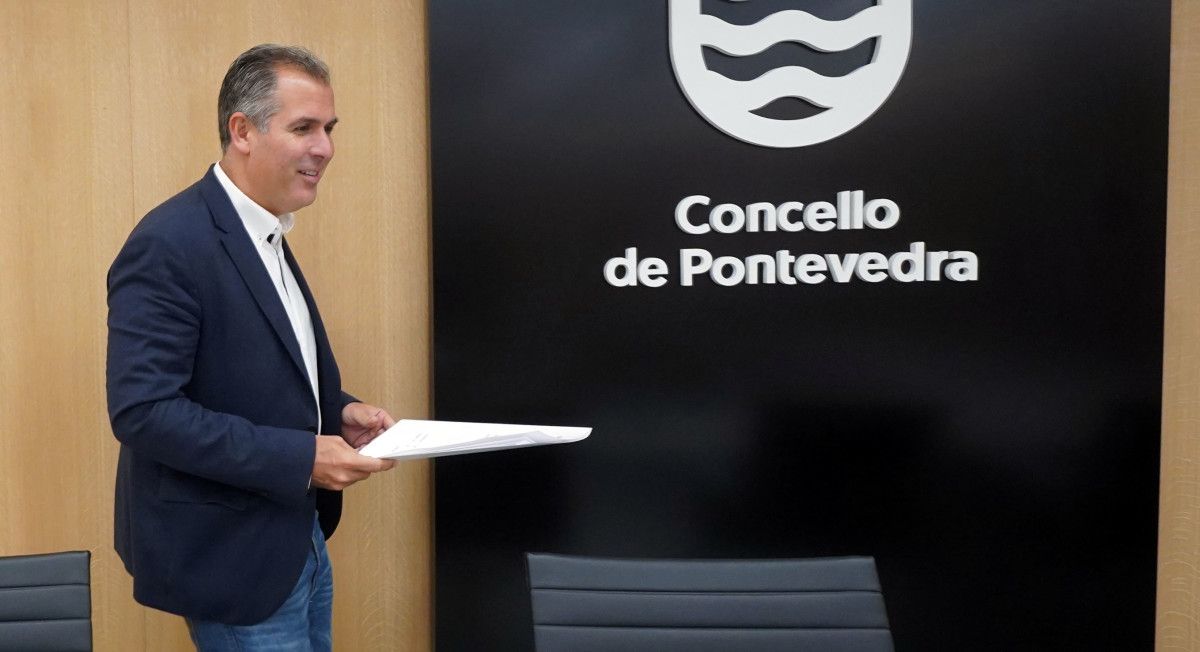Rafa Domínguez, portavoz do PP de Pontevedra