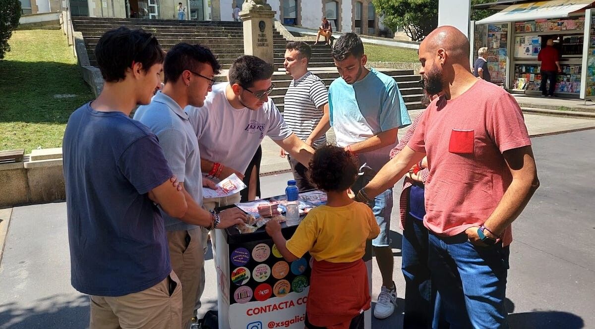 Acto electoral das Xuventudes Socialistas en Pontevedra