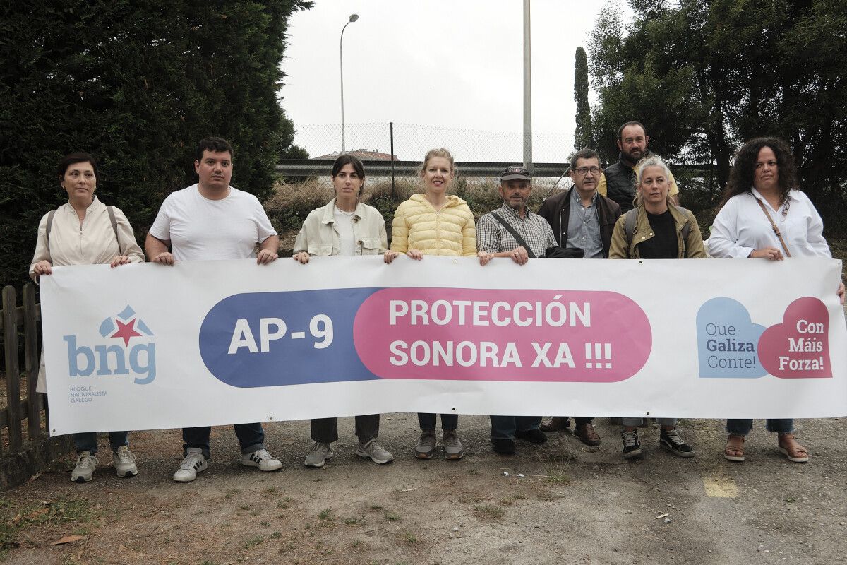 O BNG pide medidas para acabar coa contaminación acústica da AP-9 en Poio