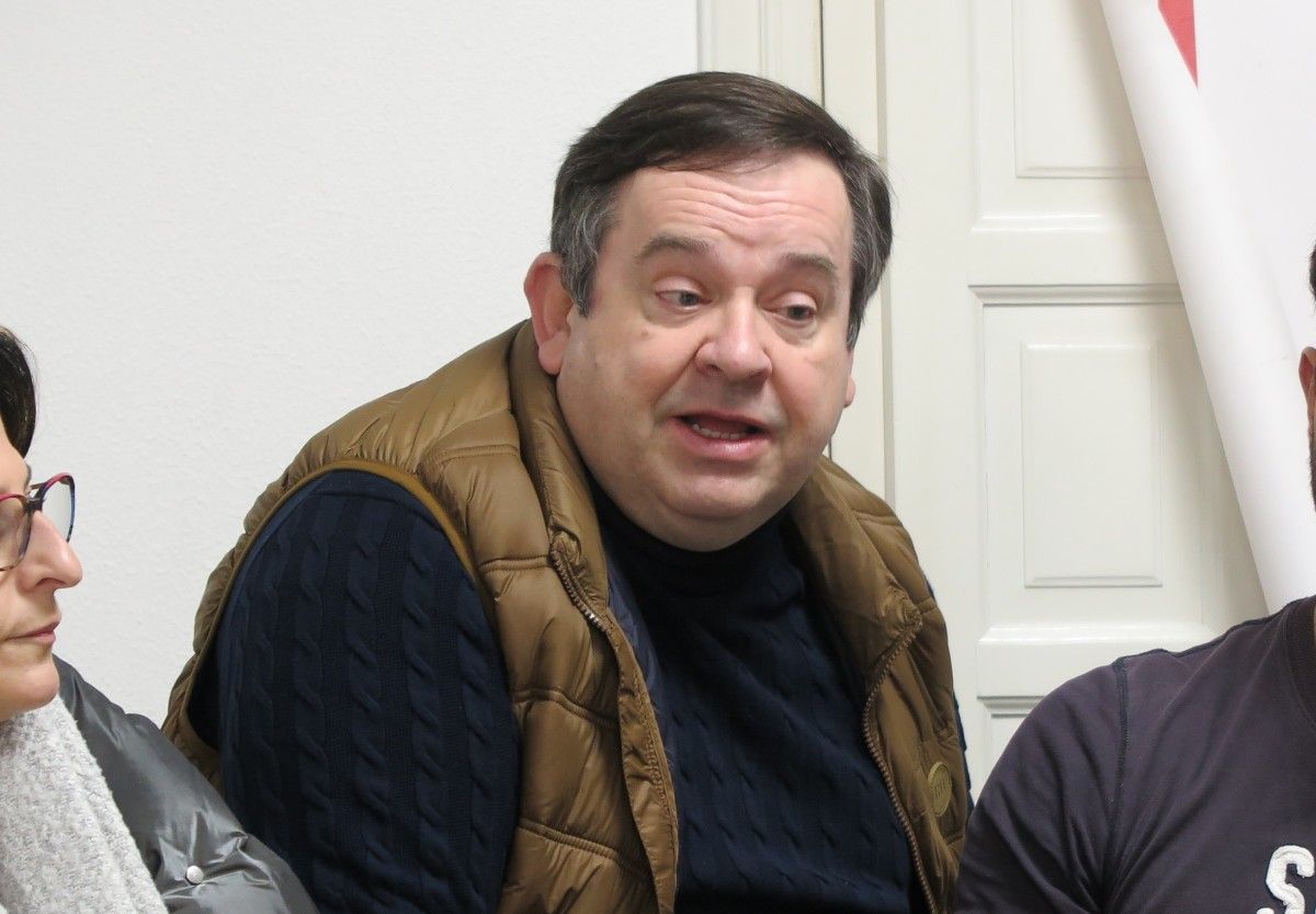 Antonio Millares, portavoz de la Junta de Personal del Concello de Pontevedra