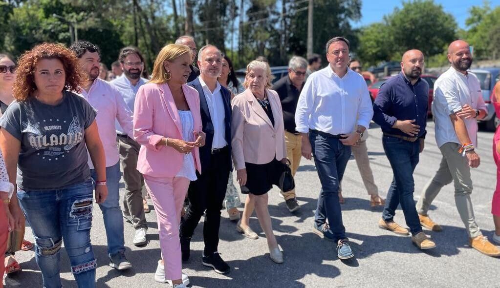 Acto organizado por el PSdeG-PSOE por el 15 aniversario de la incautación del Pazo de Baión