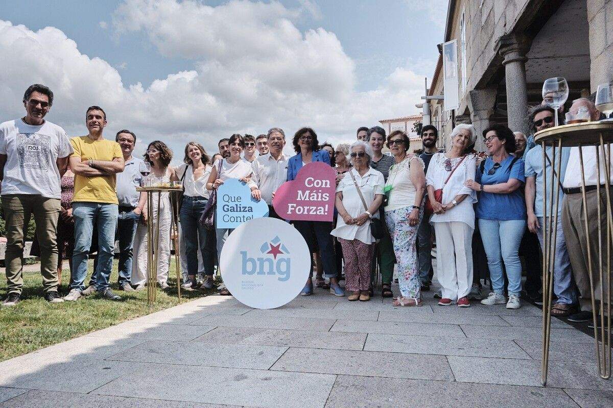 Acto de fin de campaña do BNG no Campiño de Santa María