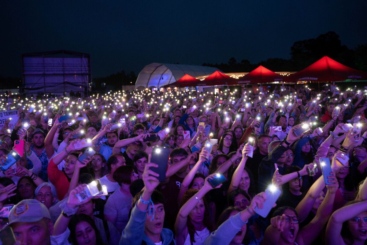 Concierto de Morat en el festival Costa Feira