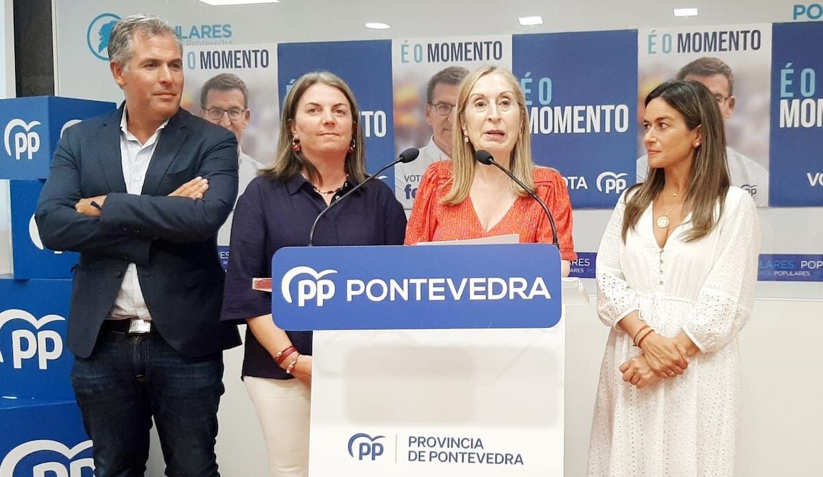 Ana Pastor valorando el resultado de las elecciones del 23J