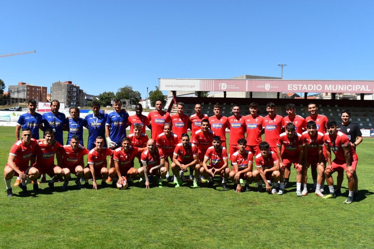 Primeiro adestramento do Arosa 23-24