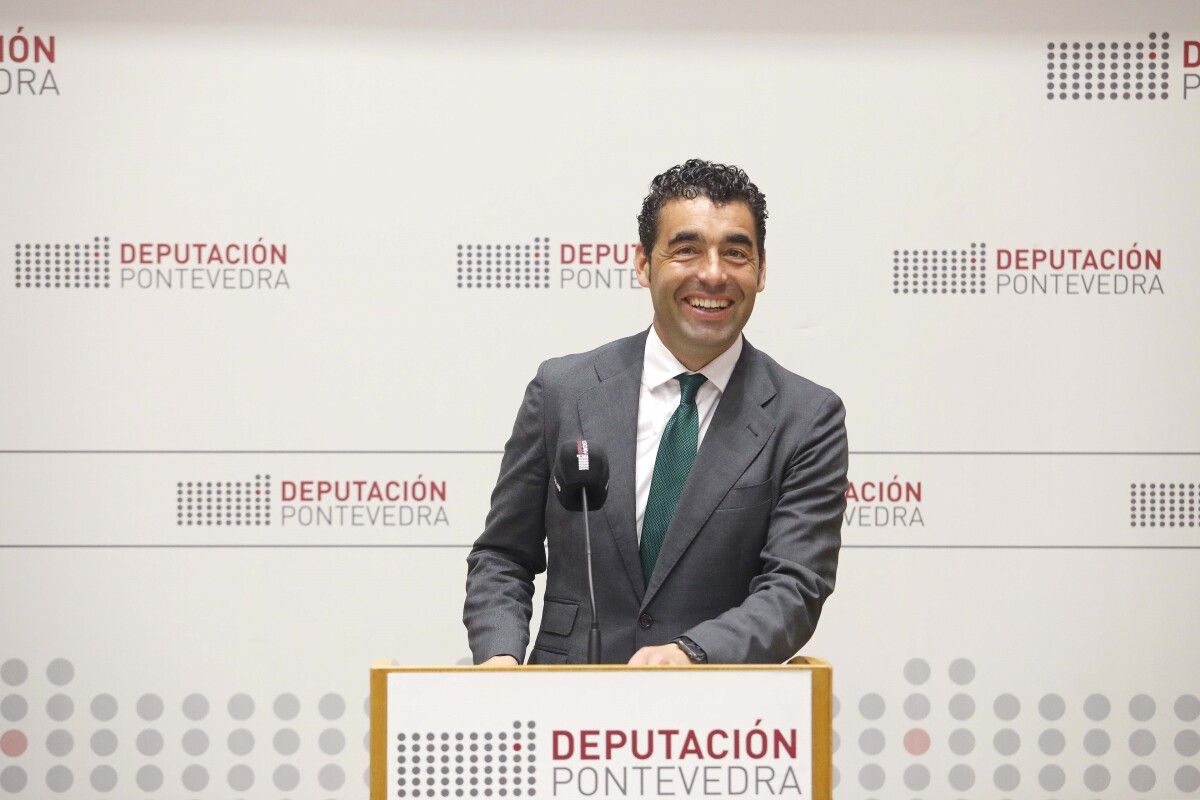 Luis López, presidente da Deputación de Pontevedra