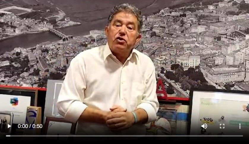 Sauda do alcalde con motivo das Festas da Peregrina