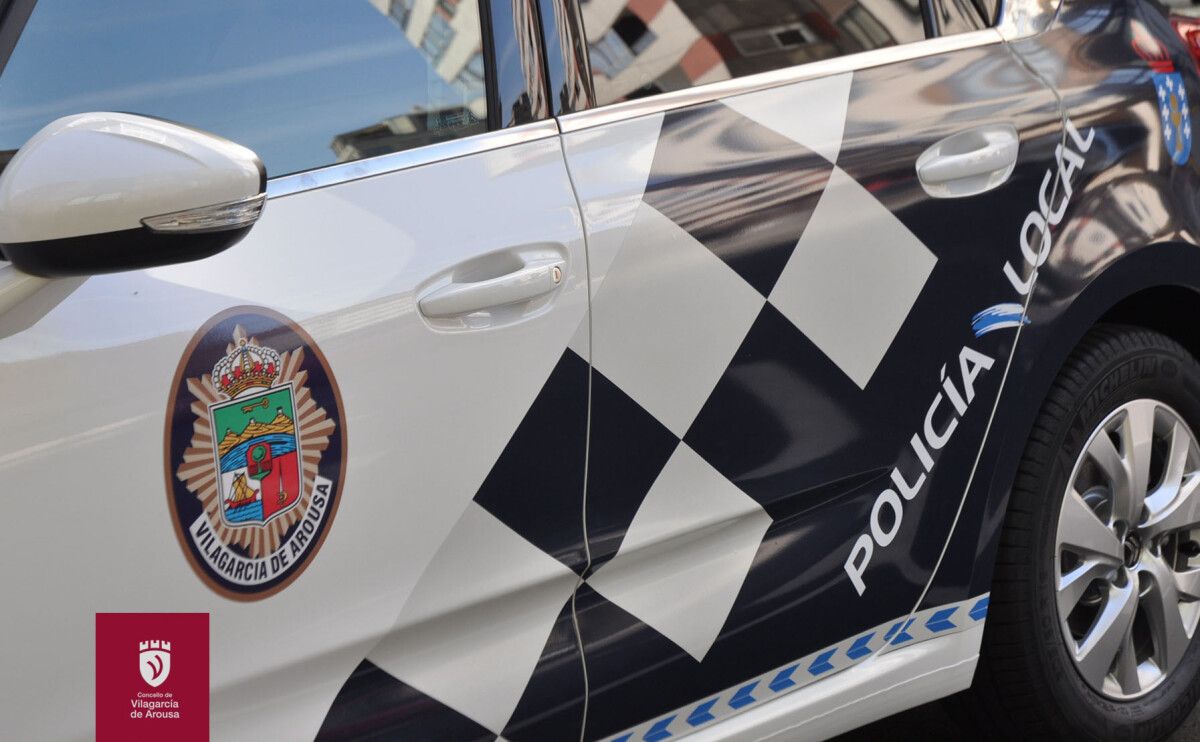Vehículo da Policía Local de Vilagarcía de Arousa