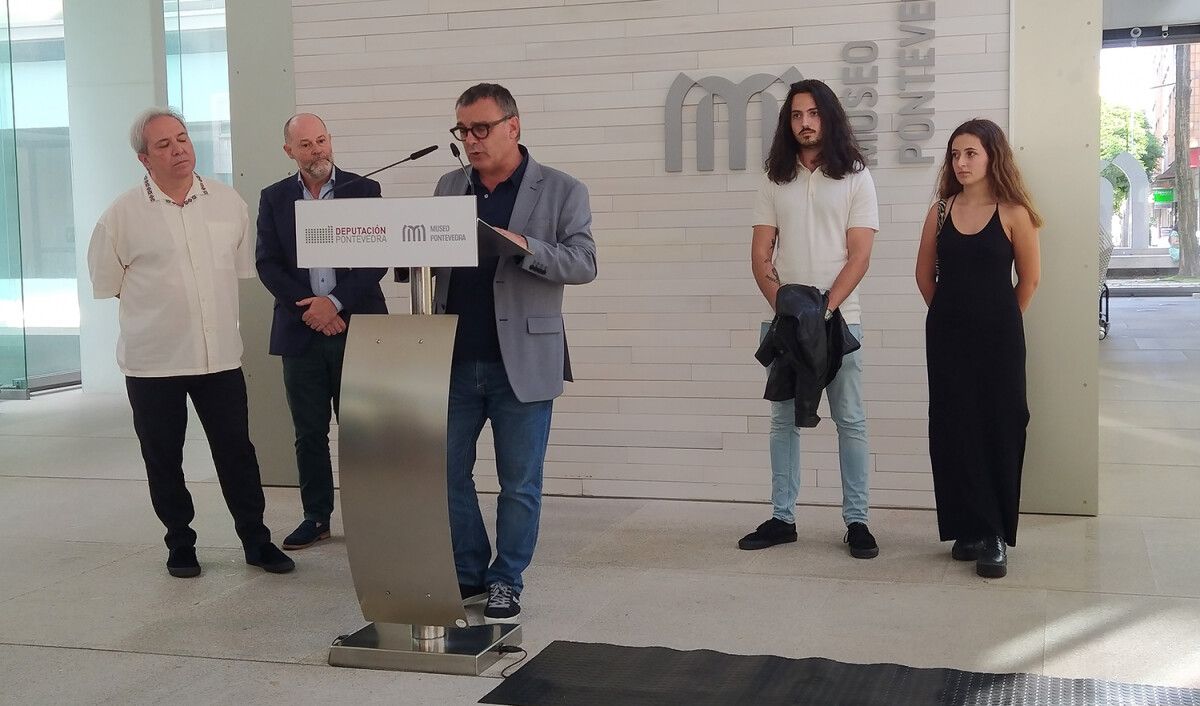 Inauguración da exposición 'Juan Carlos Meana. O espazo entre as cousas' no Museo