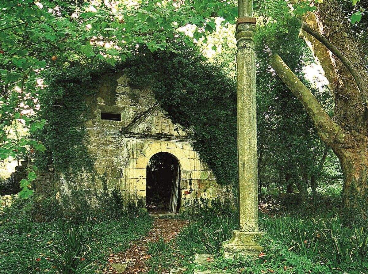 Capela da Virxe dos Milagres, na Illa de Cortegada
