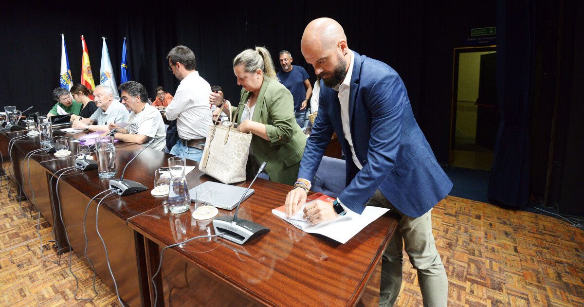 Pleno celebrado el 31 de julio del Concello de Pontevedra