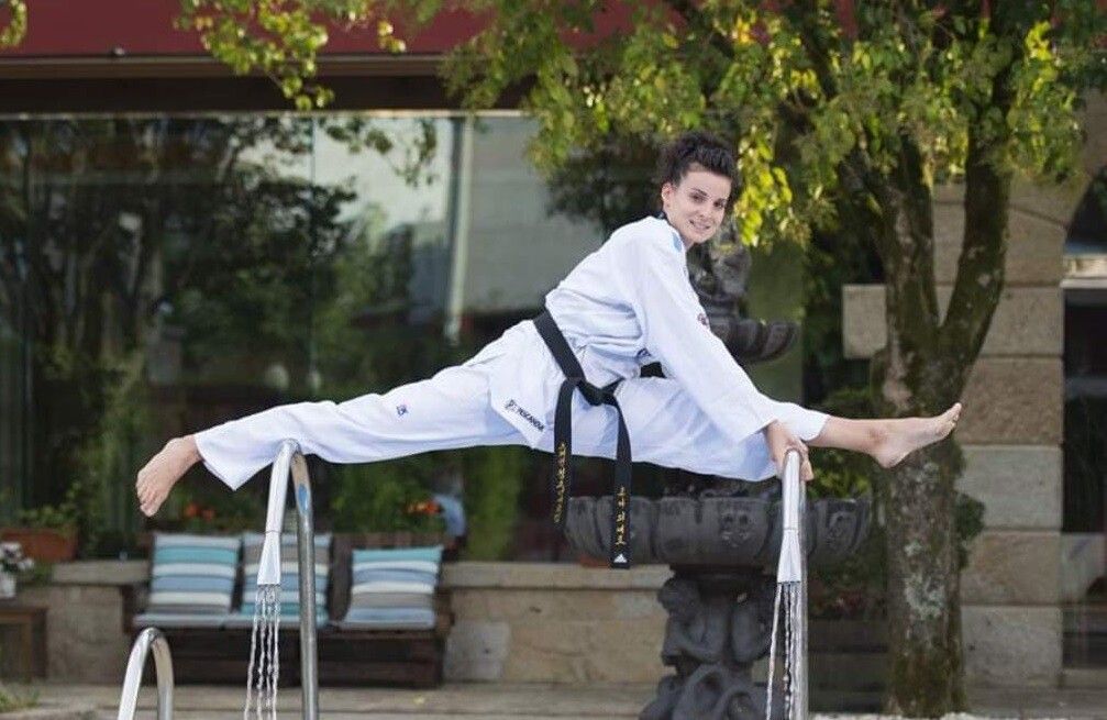 La taekwondista Lúa Piñeiro