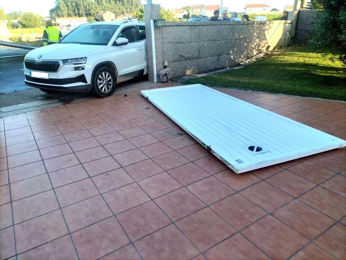 Accidente en Castrelo, Cambados