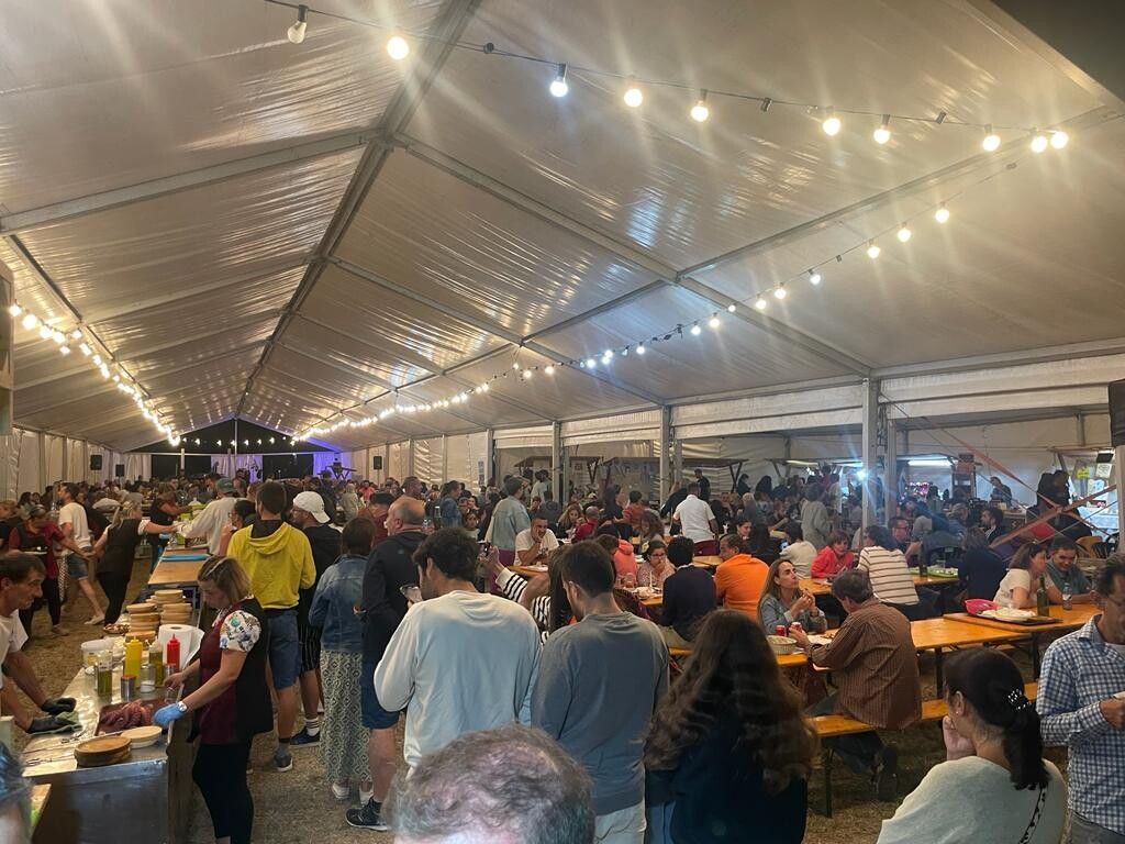 Feria gastronómica de Arra, en Sanxenxo