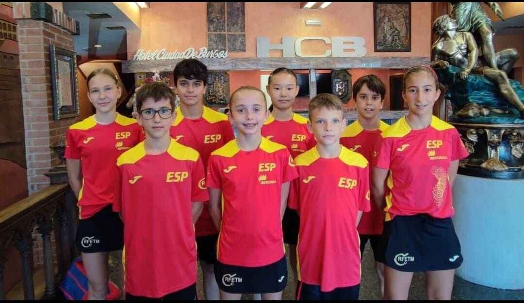 Matías Bentancor, concentrado coa Selección Española de categorías inferiores