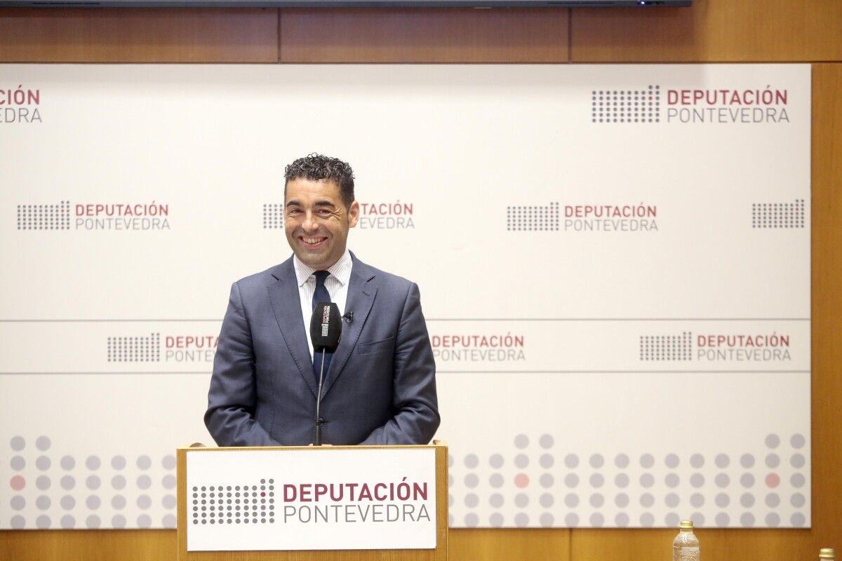 Luis López, presidente da Deputación de Pontevedra