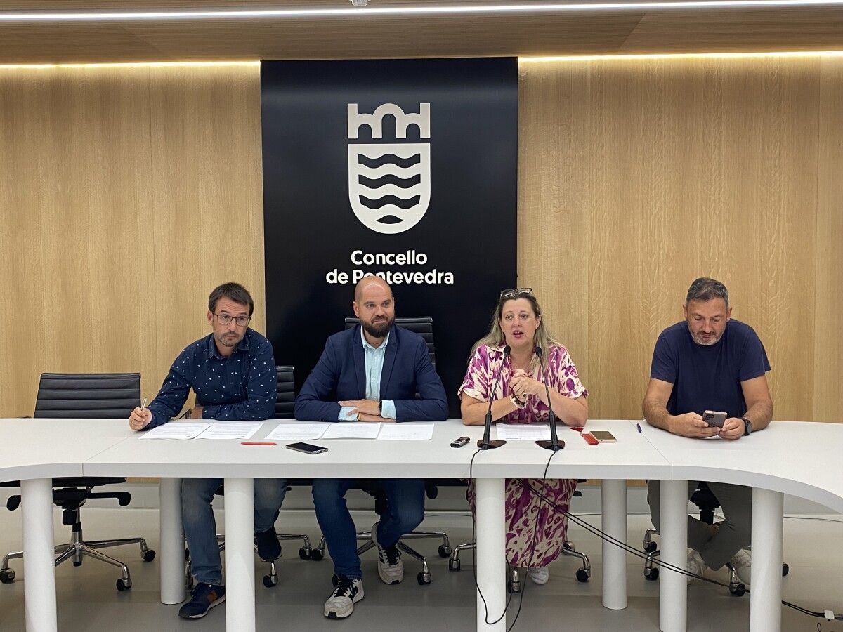 Manuel Fariña, Iván Puentes, Yoya Blanco y Marcos Rey
