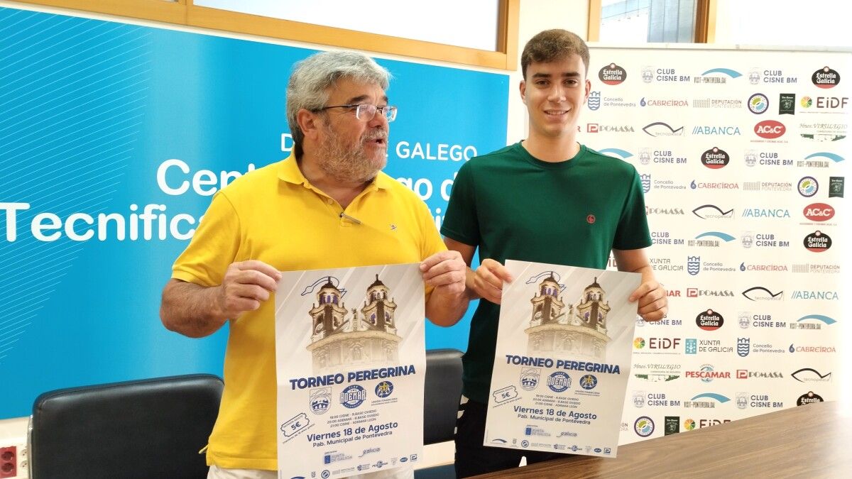 Presentación do Torneo Peregrina de balonmán