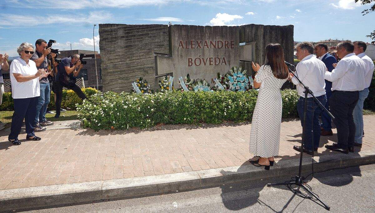Homenaxe a Alexandre Bóveda no Día da Galiza Mártir 2023