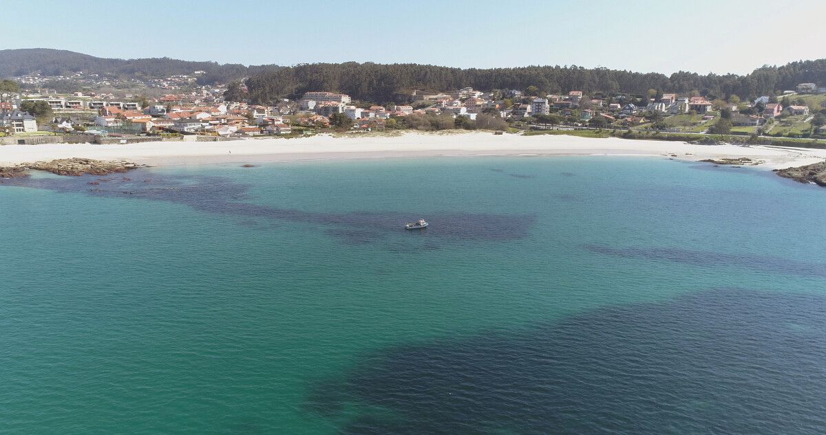 Praia de Areas en Sanxenxo