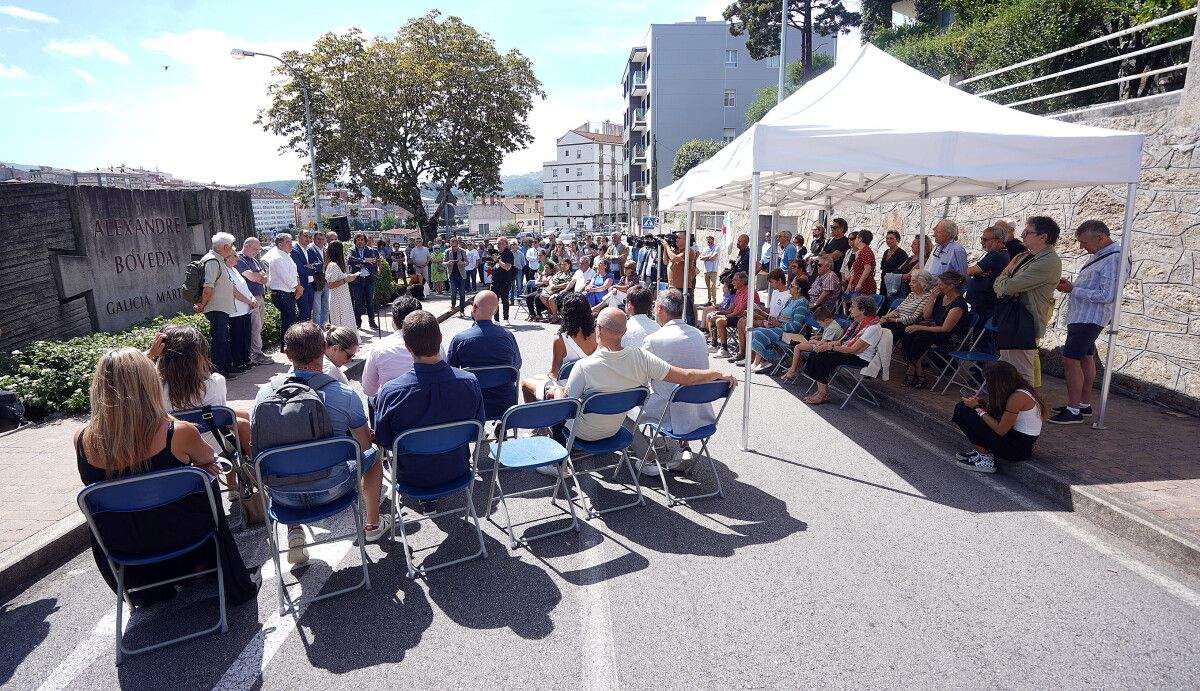 Homenaxe a Alexandre Bóveda no Día da Galiza Mártir 2023