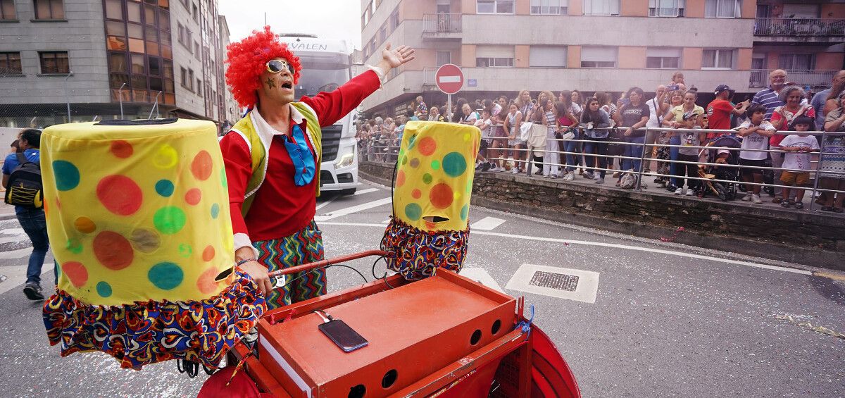Batalla de Flores de las Festas da Peregrina 2023