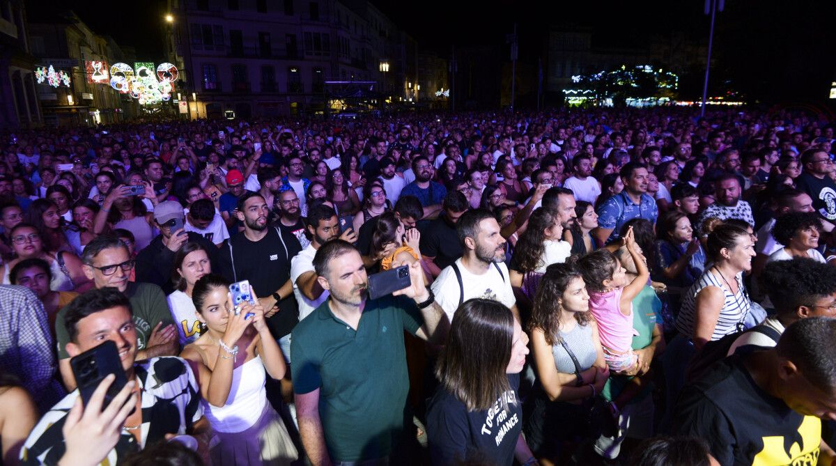 Concierto de Rayden en las Festas da Peregrina