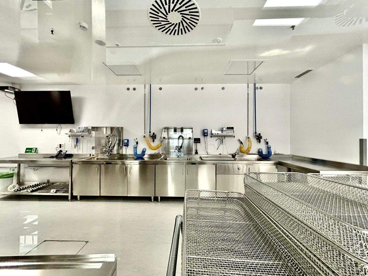 Área de Esterilización do Hospital do Salnés