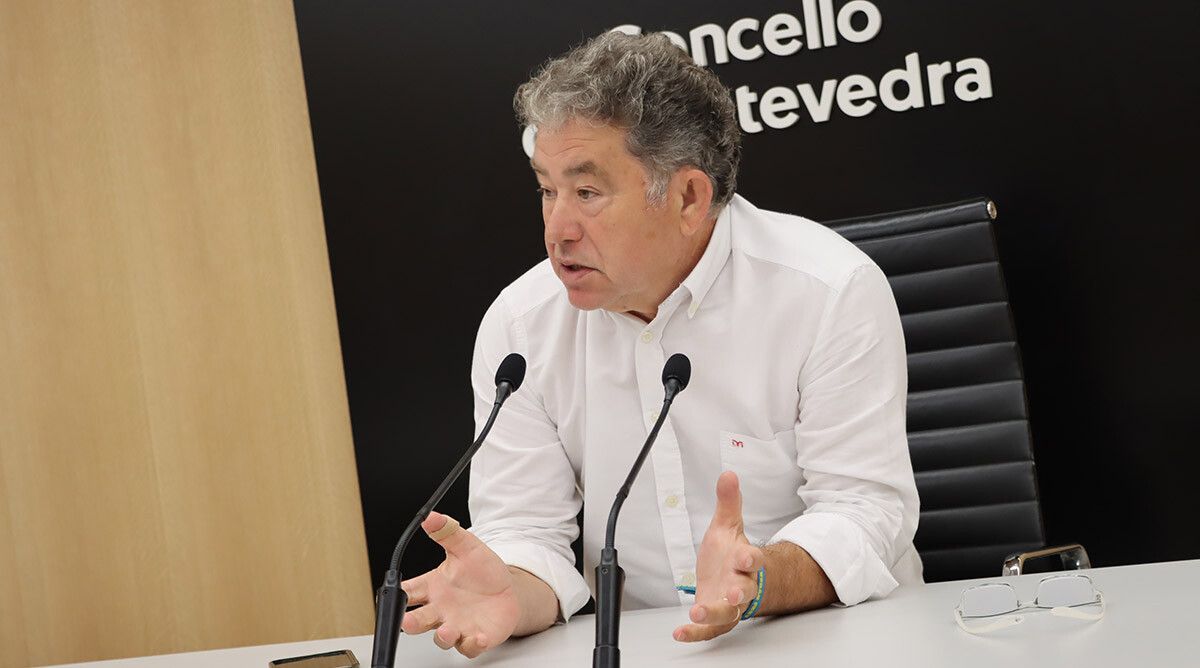 Miguel Anxo Fernández Lores, alcalde de Pontevedra