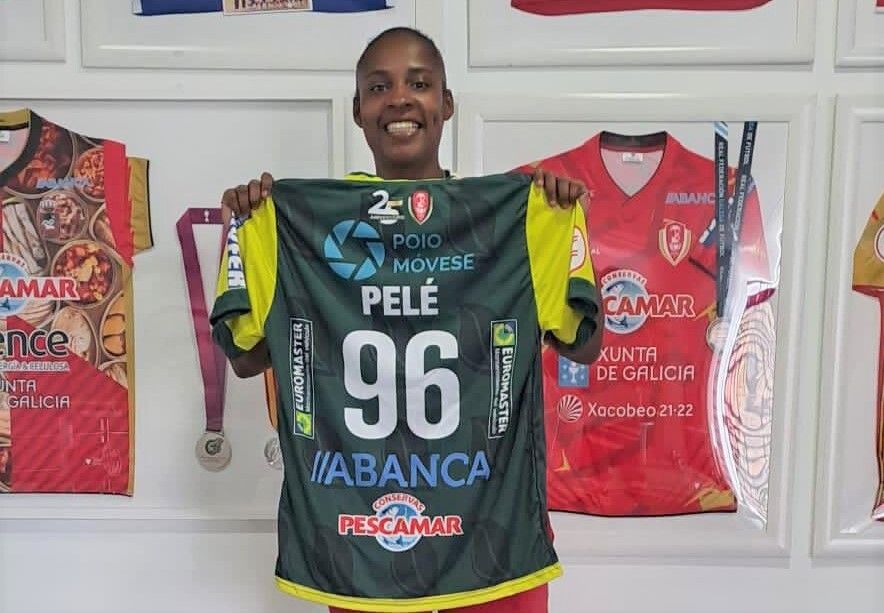 Pelé, xogadora do Poio Pescamar