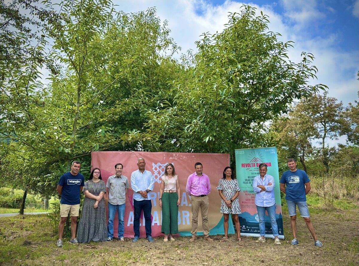 Acto de presentación del Festival A Revolta do Umia