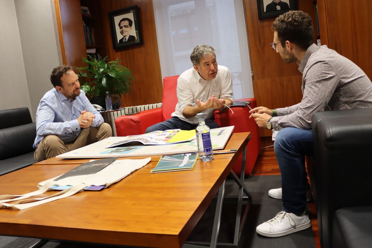 Entrevista do alcalde con responsables do Fraunhofer- Institute for Systems and Innovation Research ISI (Karlsruhe)