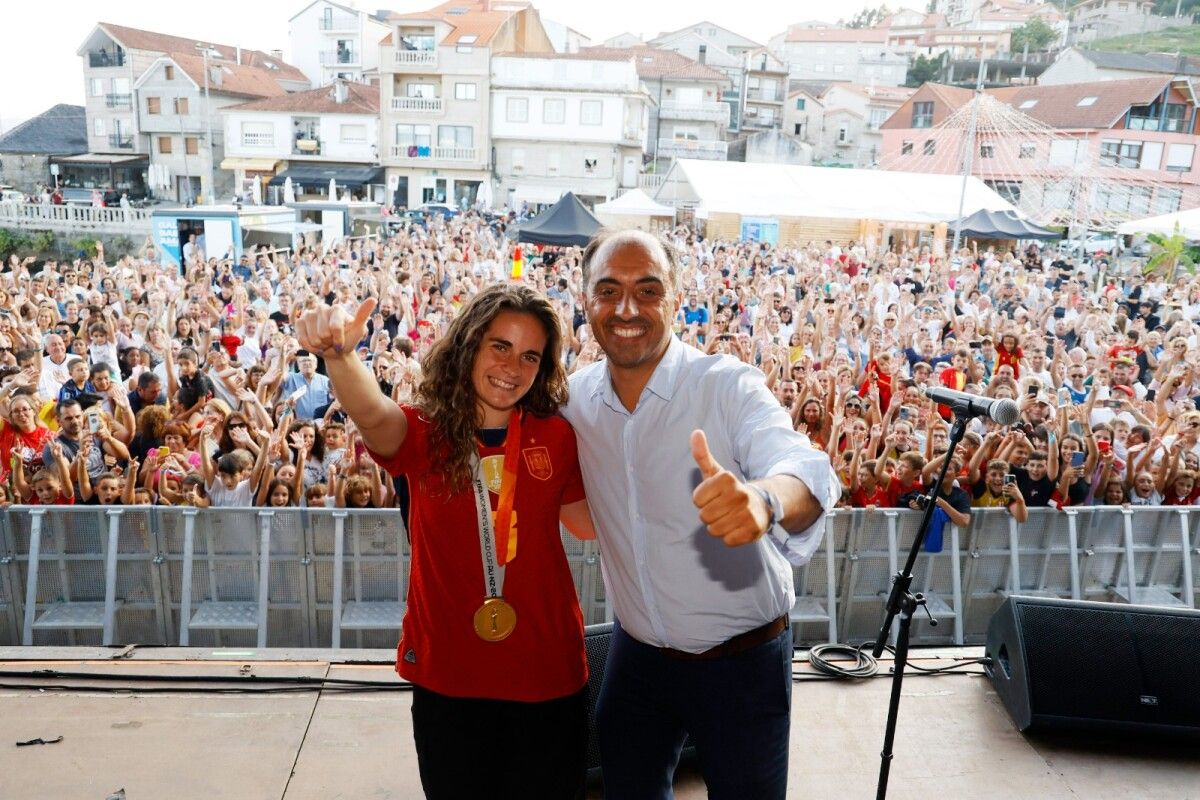 Teresa Abelleira homenaxeada en Poio