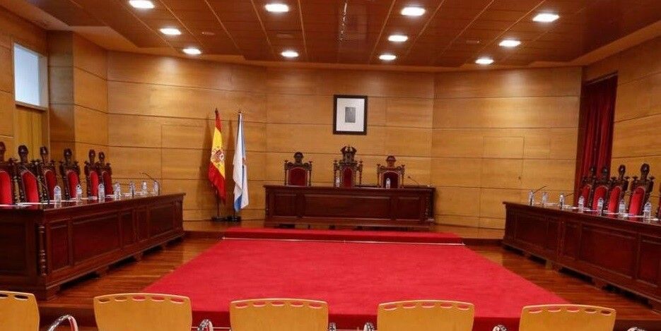 Salón de Plenos do Concello de Cambados