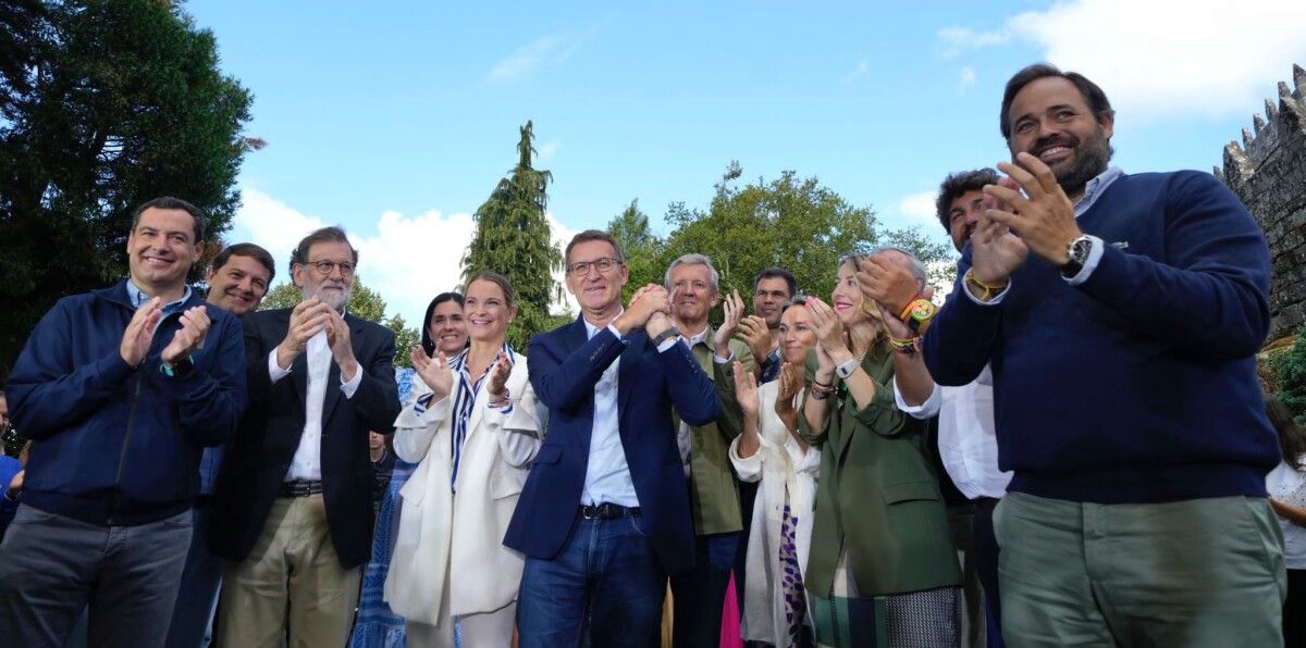 Feijóo abre el curso político en el Castillo de Soutomaior
