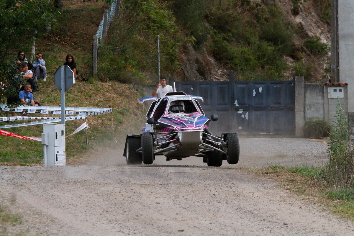 Javier Ramilo, en el RallyMix de Portas