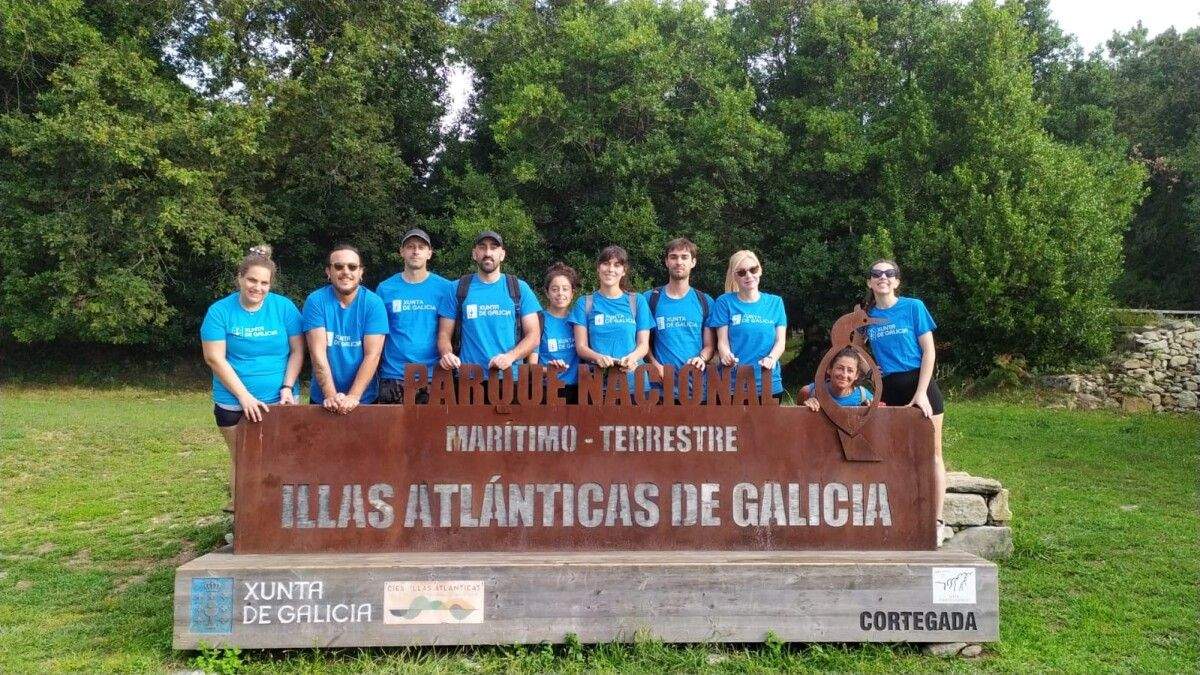 Participantes no programa de voluntariado interxeracional