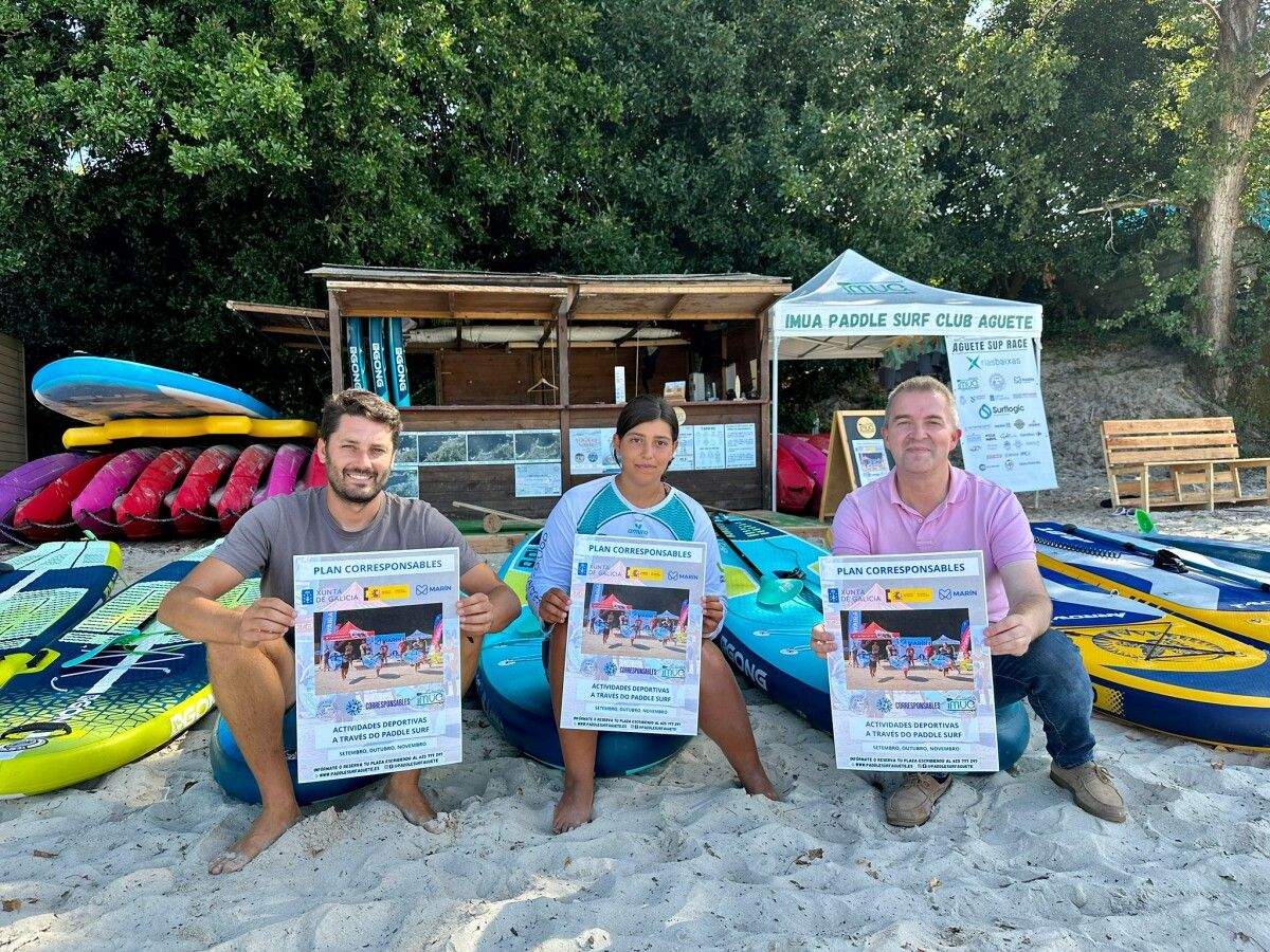 presentación do Plan Corresponsables de paddle surf