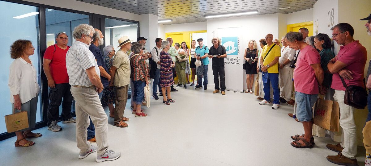 Acto reivindicativo del Ateneo de Pontevedra ante su antigua sede