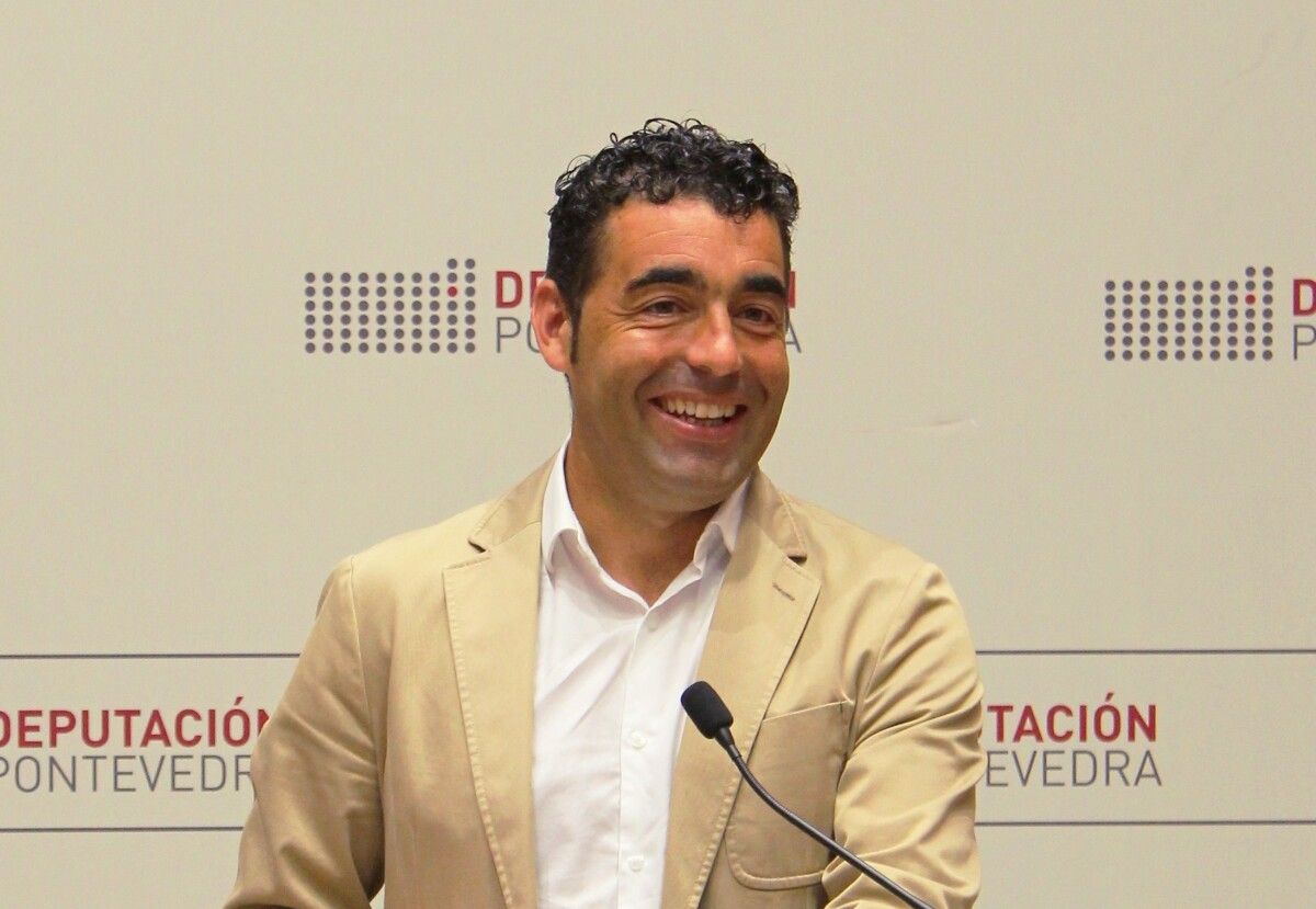 Luis López, presidente de la Deputación de Pontevedra