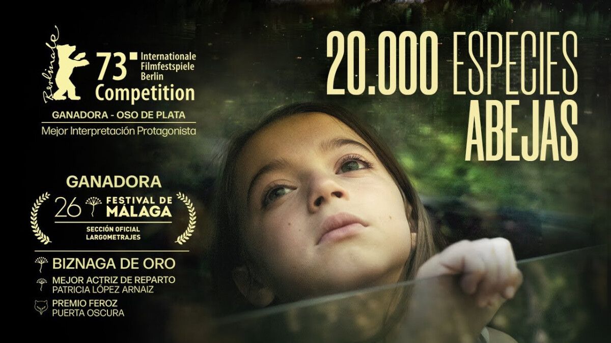 Cartel de la película '20.000 especies de abejas'