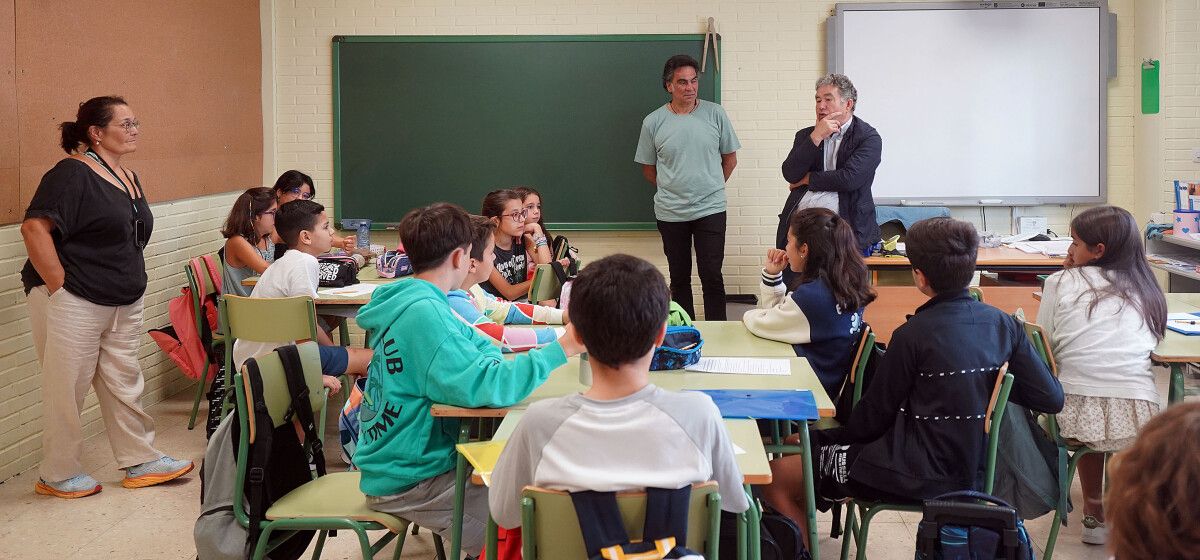 Inicio do curso escolar 2023-2024 no CEIP Campolongo