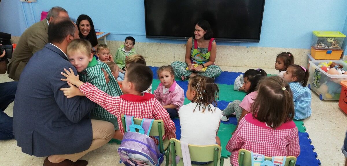 Inicio do curso no CEIP Espedregada