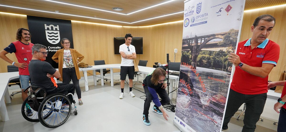 Presentación de la I Travesía a Nado Río Lérez
