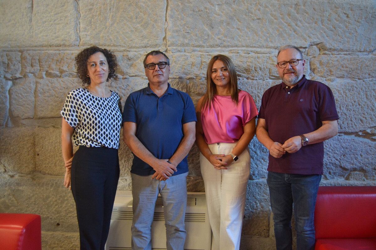 Ana Belén Fernández Souto, Xosé Manuel Rey, Eva María Lantarón e Luis Torres