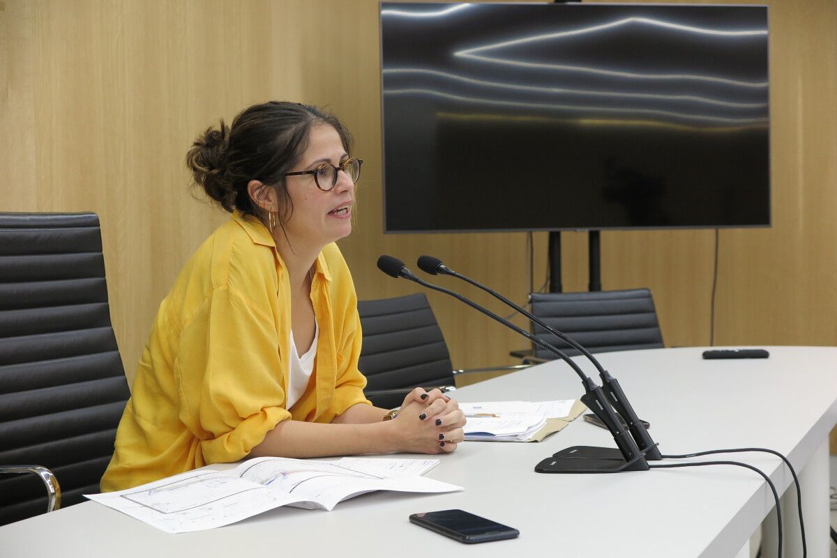 La concejala responsable de Promoción Económica, Anabel Gulías