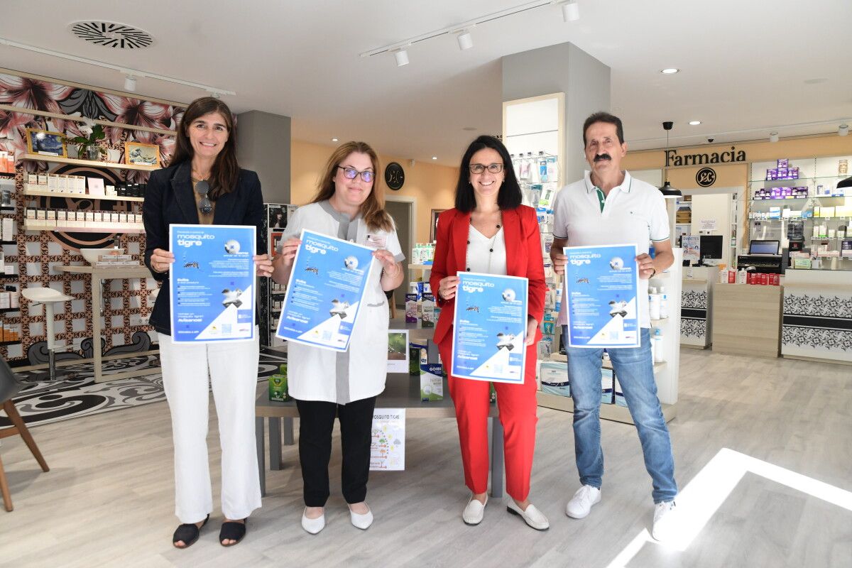 Campaña de información en farmacias sobre prevención y control del mosquito tigre 