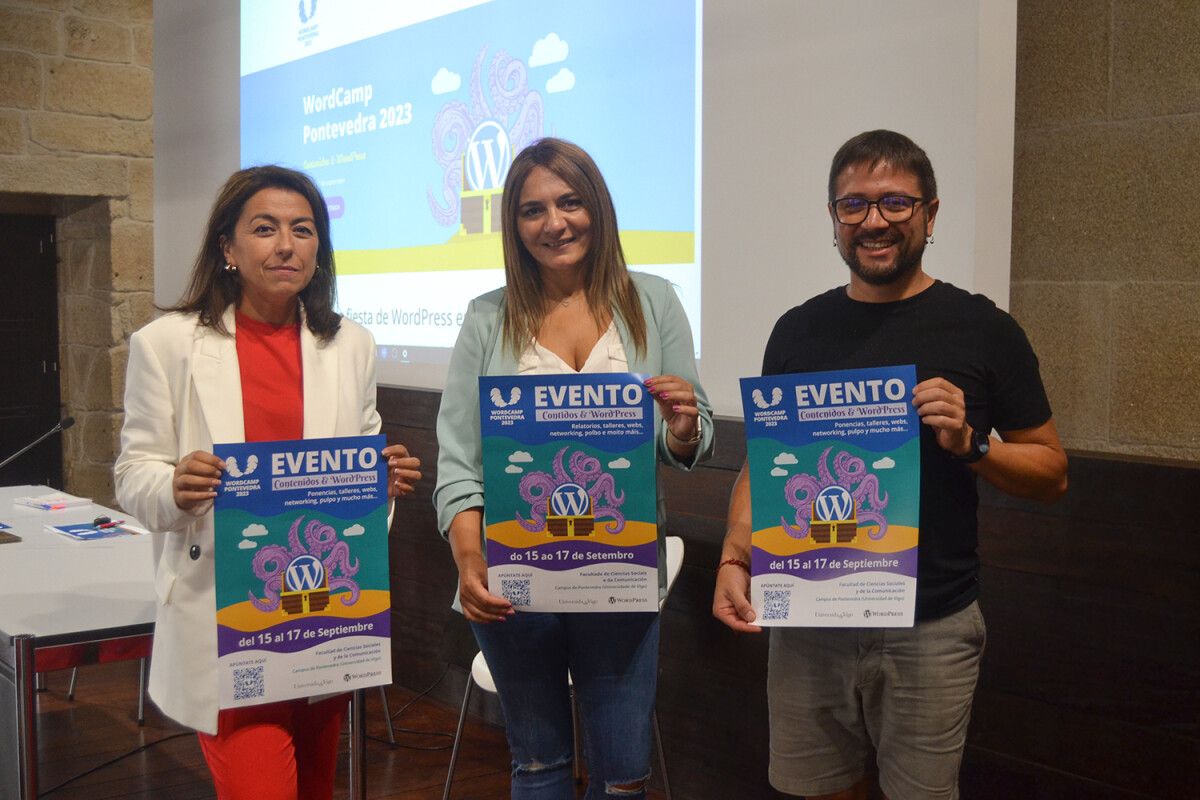 Presentación de la WordCamp Pontevedra 2023